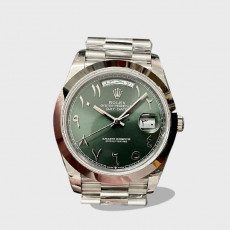 데이데이트 아랍 그린 다이얼 /GM /40mm /텅스텐 /173g