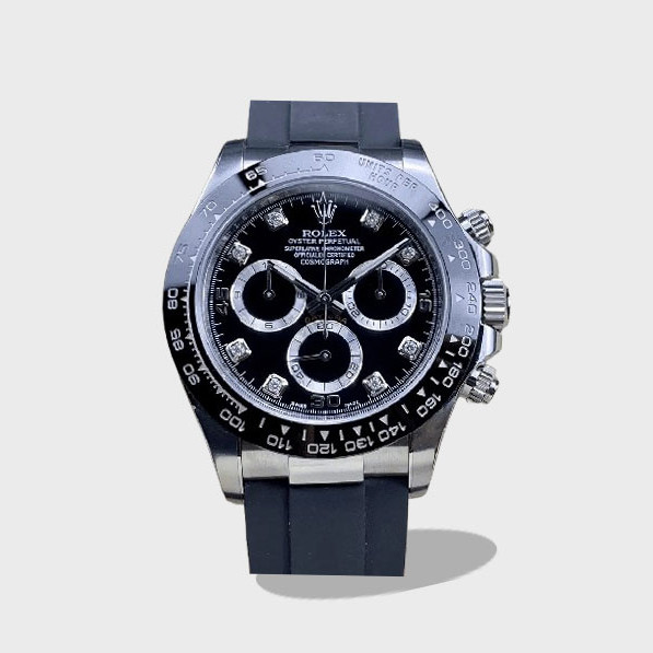 데이토나 크로노그로프 검판 텐포 러버밴드 /CLEAN /40mm 116515/4130무브 /두께 12.2mm