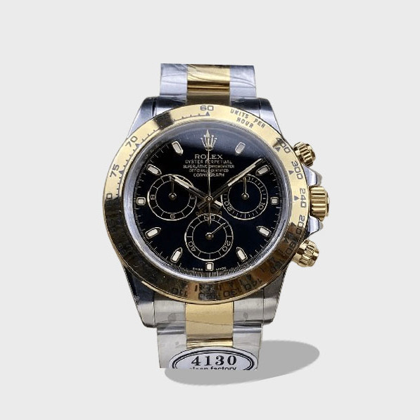 데이토나 크로노그로프 검판 콤비 /CLEAN /40mm 116505/4130무브 /두께 12.2mm