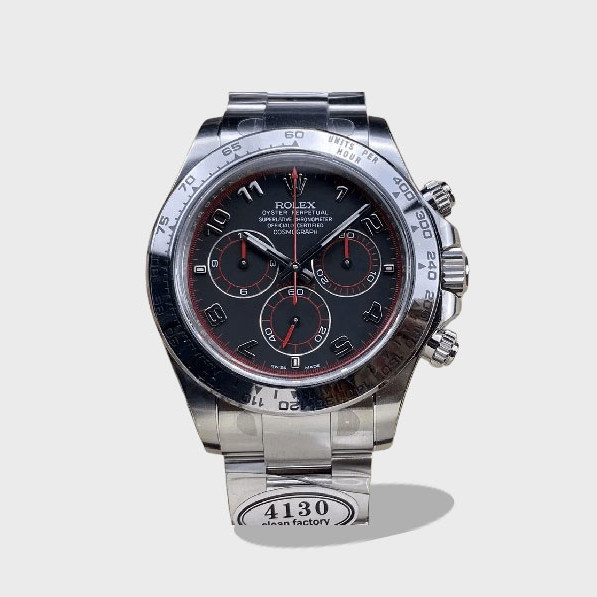 데이토나 크로노그로프 레이싱 다이얼 스틸 /CLEAN /40mm 116505/4130무브 /두께 12.2mm