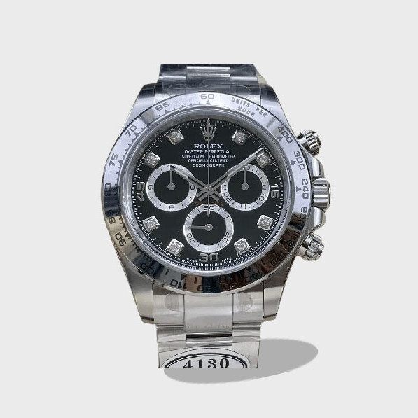 데이토나 크로노그로프 검판 템포인트 스틸 /CLEAN /40mm 116505/4130무브 /두께 12.2mm