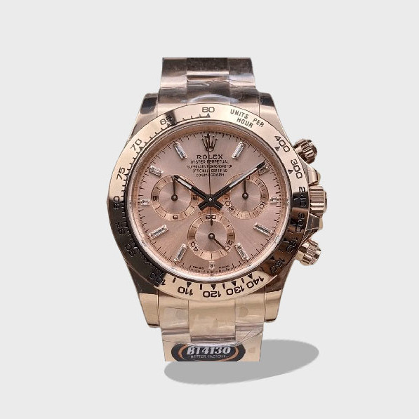 데이토나 크로노그로프 로즈골드 금통 /BT /40mm m116505 /4130 최신형 풀카피 무브먼트