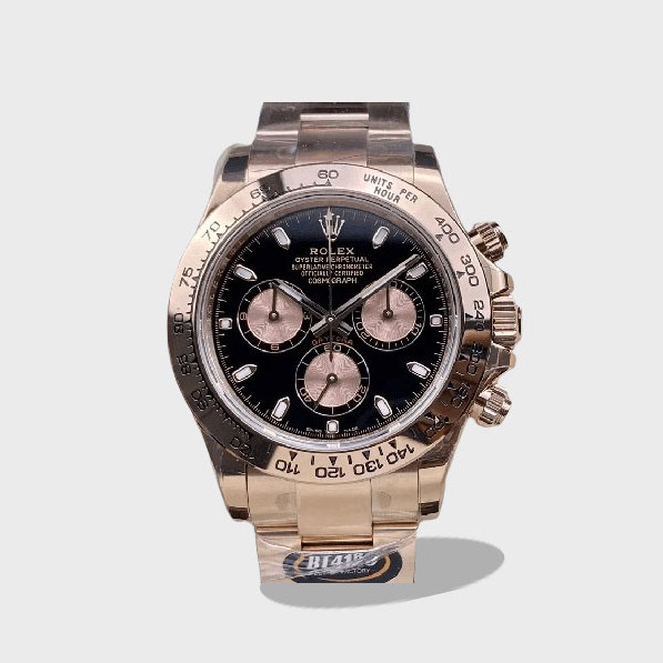 데이토나 크로노그로프 검판 텐포인트 로즈골드 금통 /BT /40mm m116505 /4130 최신형 풀카피 무브먼트