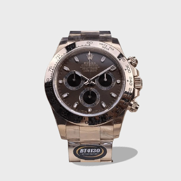데이토나 크로노그로프 브라운 다이얼 로즈골드 금통 /BT /40mm m116505 /4130 최신형 풀카피 무브먼트