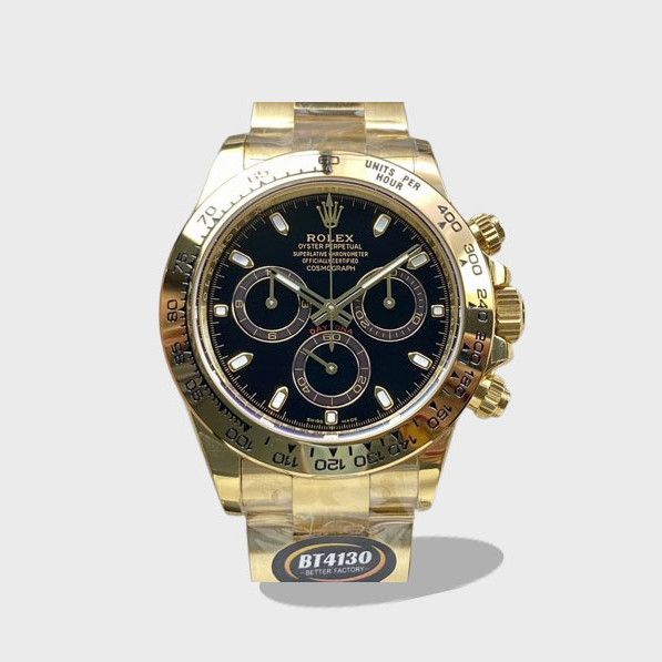 데이토나 크로노그로프 금통 검판 /BT /40mm m116508-0009 /4130 무브먼트