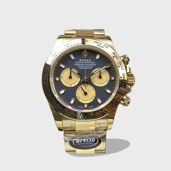 데이토나 크로노그로프 금통 블랙 레이싱 다이얼 /BT /40mm m116528-78598 /4130 무브먼트