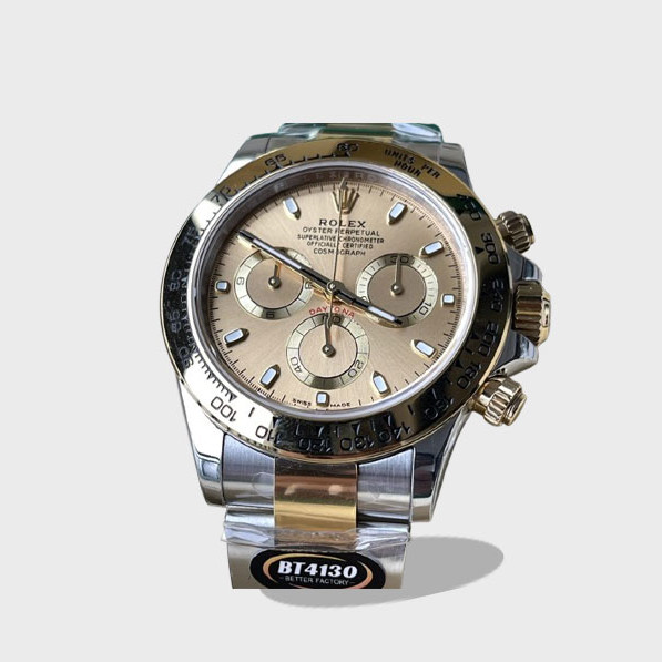 데이토나 크로노그로프 콤비 샴페인골드 다이얼 /BT /40mm m116503-0003 /4130 무브먼트