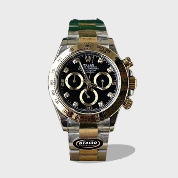 데이토나 크로노그로프 10p 블랙 다이얼 콤비 /BT /40mm m116503-0002 /4130 무브먼트