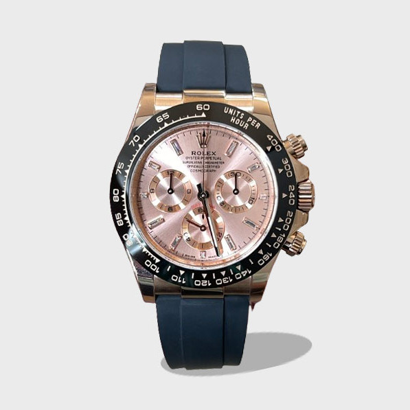 데이토나 크로노그로프 로즈골드 핑크 다이얼 /BT /40mm 116515-0021 /4130 무브먼트