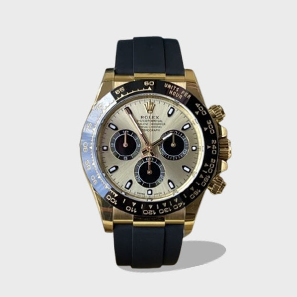 데이토나 옐골 금통 블랙 러버밴드 /BT /40mm 116518-0048/4130무브먼트