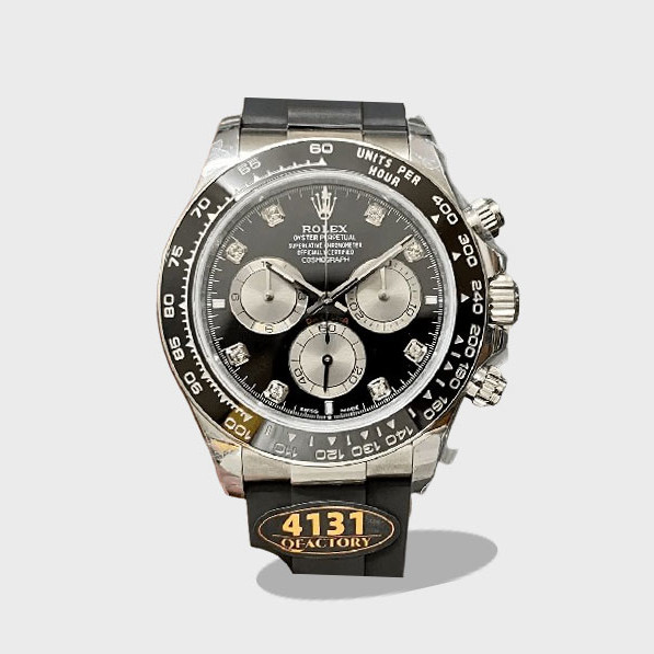 데이토나 세라믹 베젤 블랙 다이얼 10P /QF  /40mm /4131무브(크로노 기능 구현) /무게 동일 /텅스텐