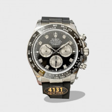 데이토나 세라믹 베젤 블랙 다이얼 10P /QF  /40mm /4131무브(크로노 기능 구현) /무게 동일 /텅스텐