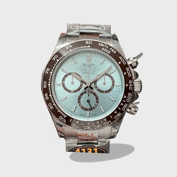 데이토나 플래티늄 다이얼 10P /QF  /40mm /4131무브(크로노 기능 구현) /무게 동일 /텅스텐