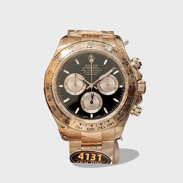 데이토나 옐골 금통 검판 /QF  /40mm 126506 /4131무브(크로노 기능 구현) /무게 동일 /텅스텐