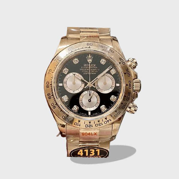 데이토나 옐골 금통 검판 10P /QF  /40mm 126506 /4131무브(크로노 기능 구현) /무게 동일 /텅스텐