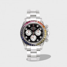 데이토나 검판 레인보우 다이아 베젤 /ZF /40mm /4130무브 먼트