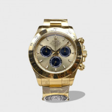 데이토나 삼폐인 다이얼 옐골 금통 /CLEAN 126509 /40mm /4131무브 /Asian Super Clone 4131 무브먼트, 28800vph, 오리지널 무브먼트의 1:1 복제, 완전한 기능