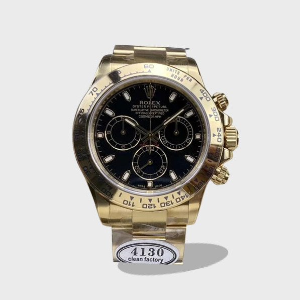 데이토나 블랙 다이얼 옐로우 골드 금통 /CLEAN m116508 /40mm /4131무브