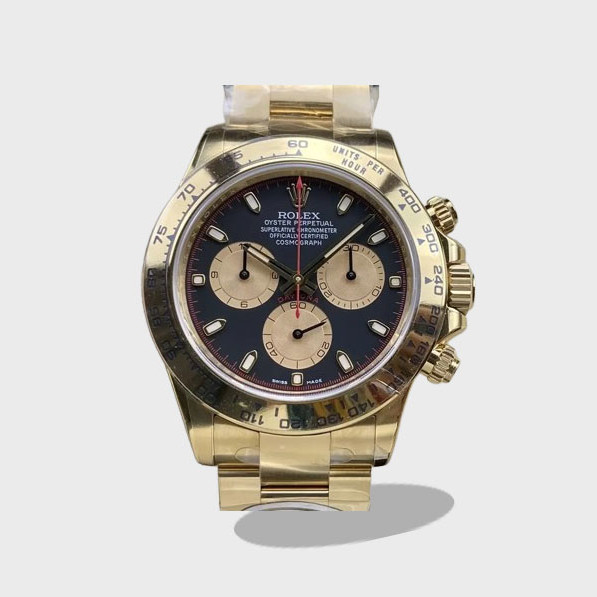 데이토나 블랙 레이싱 다이얼 옐로우 골드 금통 /CLEAN m116508 /40mm /4131무브