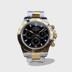 데이토나 블랙 다이얼 옐로우 골드 콤비 /CLEAN m116503 /40mm /4131무브