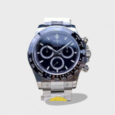 데이토나 코스모그래프 Superlumed 블랙 다이얼 /VS m126500ln-0002 /40mm /무브먼트 아시아 슈퍼 클론 4131, 28800vph