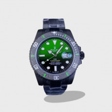 서브마리너 커스텀 블랙/그린 다이얼 /DIW /40mm /Asian Super Clone 3135 자동 무브먼트