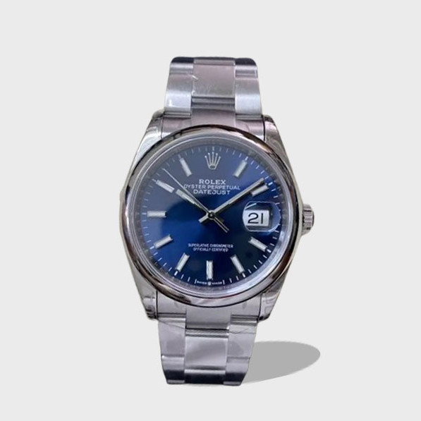 데이저스트 청판 다이얼 스무스 베젤 /VS 126200/36mm /3235무브, 두께 11.8mm