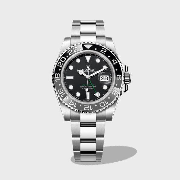 GMT 마스터2 검판 스틸 오이스터 /CLEAN 116710LN /40mm /3186 자동 기계식 무브먼트