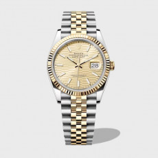 데이저스트 샴폐인 와플 다이얼 콤비 쥬빌레 / ARF / 41mm / 3235무브, 두께 11.8mm
