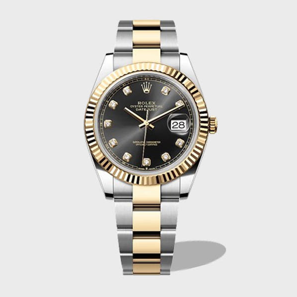 데이저스트 블랙 10P 다이얼 콤비 오이스터 / ARF / 41mm / 3235무브, 두께 11.8mm