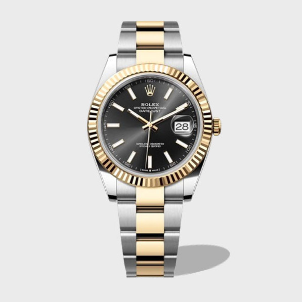 데이저스트 검판 다이얼 콤비 오이스터 / ARF / 41mm / 3235무브, 두께 11.8mm