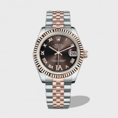 여성용 데이저스트 브라운 로만 다이얼 로골 콤비 / A+ 278271 / 31mm / 크기: 31mm x 11.3mm 무브먼트: DD2824 자동 무브먼트, 진동 주파수 28800회