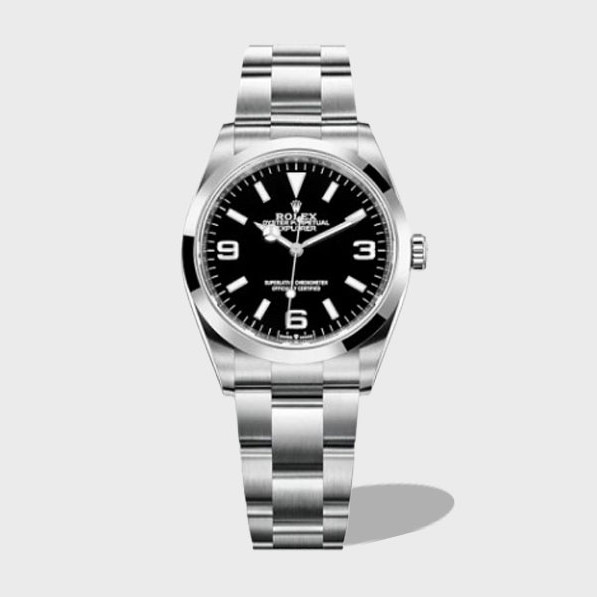 익스플로러 스틸 / VS 124270 / 36mm / 두께 11.7mm, 3230무브먼트