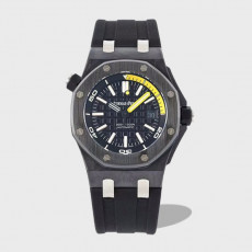 로얄오크 오프쇼어 다이버 블랙/옐로우 다이얼 / IP 15706AU / 42mm / cal.3120 무브먼트로 업그레이드! 42mm*13.9mm