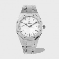 로얄오크 레이디 스틸 화이트다이얼 / BF 77350ST / 34mm / cal.5800 무브먼트로 업그레이드!