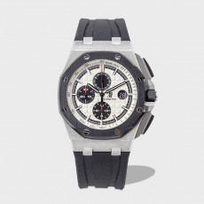 로얄오프 오프쇼어 화이트/블랙 다이얼 러버밴드 / JF 26400SO / 44mm / cal.3126 무브먼트로 업그레이드!