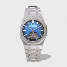 로얄오크 뚜르비옹 스틸 블루다이얼 / R8 26522TI / 41mm / cal.2924 무브먼트로 업그레이드! 41mm*10.6mm