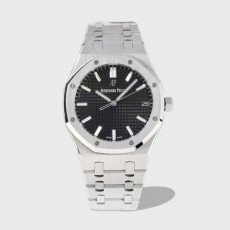 로얄오크 스틸 블랙 다이얼 15500 / ZF 15500ST / 41mm / cal.4302 무브먼트로 업그레이드! 41mm*10.4mm