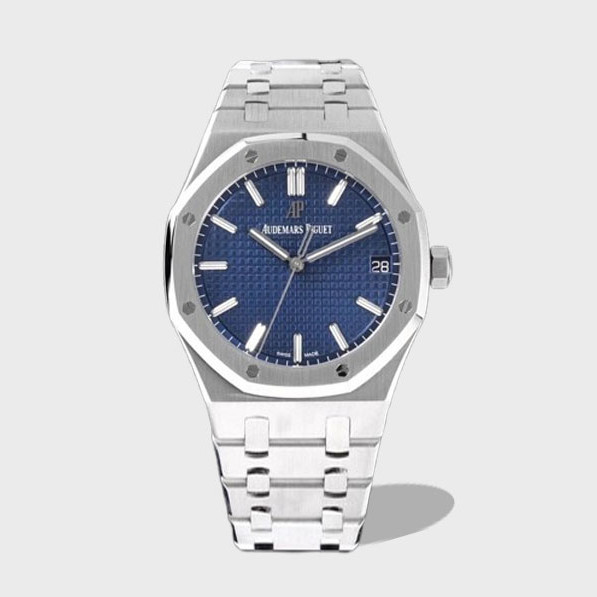 로얄오크 스틸 블루 다이얼 15500 / ZF 15500ST / 41mm / cal.4302 무브먼트로 업그레이드! 41mm*10.4mm