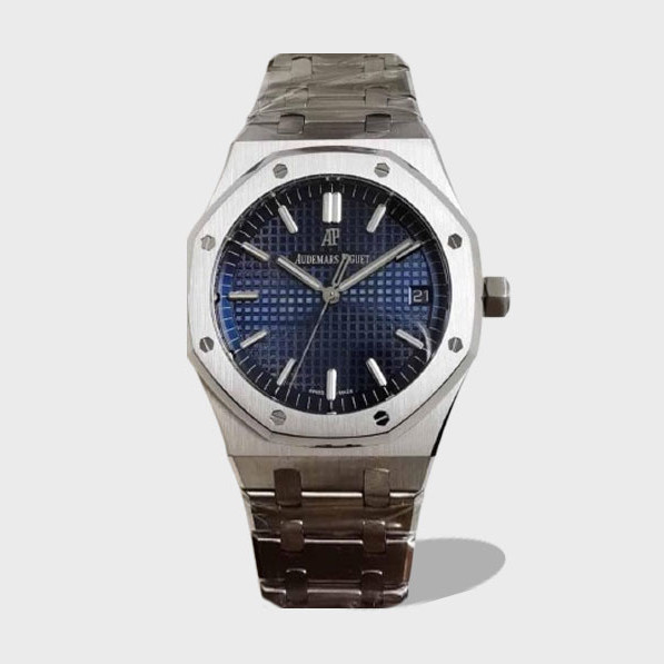 로얄오크 스틸 블루다이얼 15500 / OM 15500ST / 41mm / cal.4302 무브먼트로 업그레이드! 41mm*10.04mm