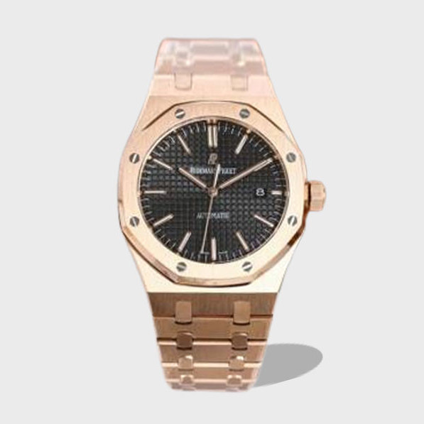 로얄오크 로즈골드 블랙다이얼 / JF 15400OR / 41mm / cal.3120 무브먼트로 업그레이드!
