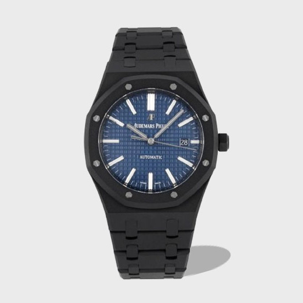 로얄오크 15400 청판 블랙 DLC / ZF 15400ST / 41mm / cal.3120 무브먼트로 업그레이드! 41mm*9.8mm