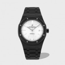 로얄오크 15400 블랙 화이트 DLC / ZF 15400ST / 41mm / cal.3120 무브먼트로 업그레이드! 41mm*9.8mm