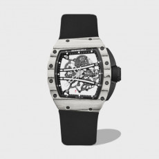 요한블레이크 화이트 블랙 러버밴드 / RM NTPT RM6101