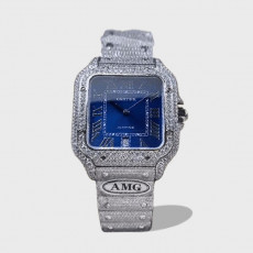 산토스 버스트다운 청판 / AMG Santos Series / 40mm / 9015 무브먼트, 4555개 세팅