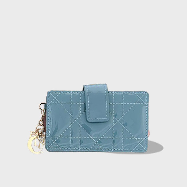 Lady Dior Jasmine 카드 지갑
