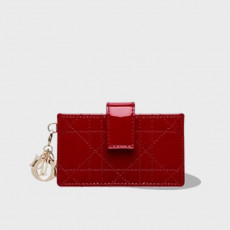 Lady Dior Jasmine 카드 지갑