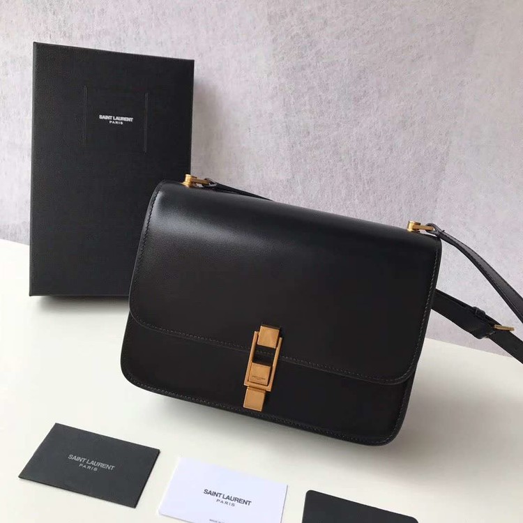 스무스 송아지 가죽 까레 사첼백 /23.5X19X13.5