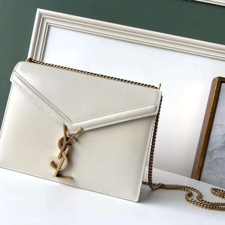 송아지 가죽 카산드라 체인 백 /22X16.5X5.5