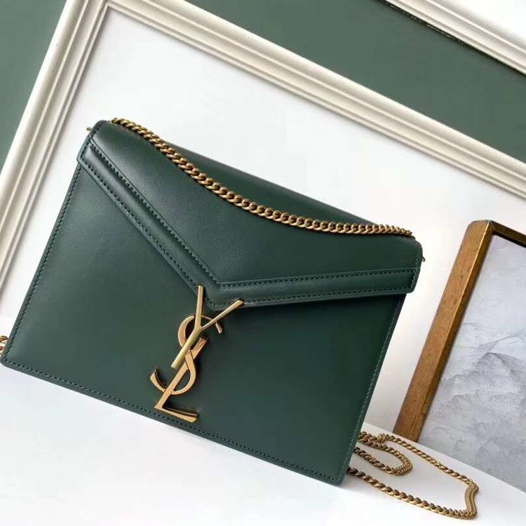 송아지 가죽 카산드라 체인 백 /22X16.5X5.5